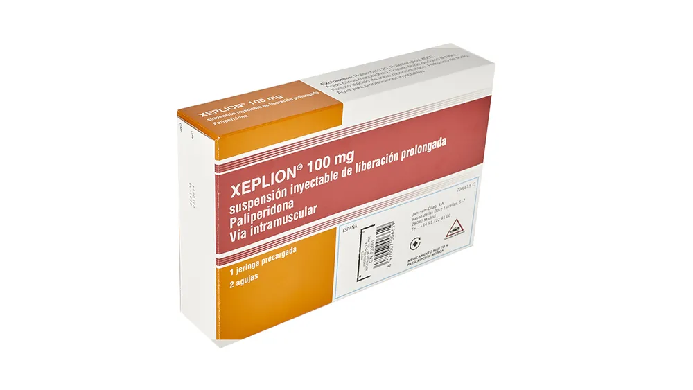 Xeplion 100 mg prolonged-release injectable suspension suspension for injection, in pre-filled syringe