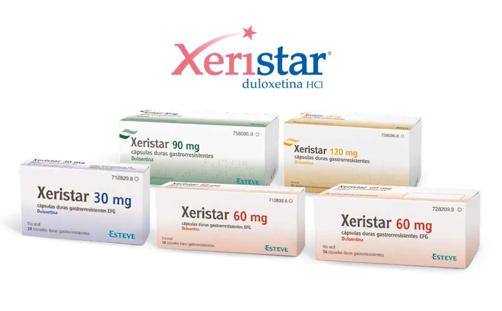 Xeristar 120 mg gastro-resistant hard capsules capsules, hard, enteric-coated