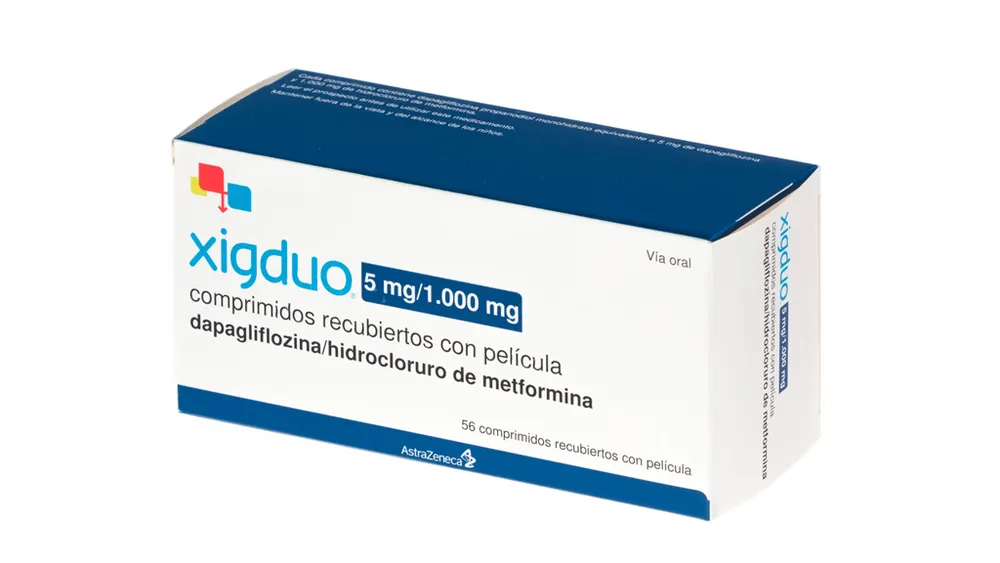 Xigduo 5 mg/1000 mg compresse rivestite con film compresse, rivestite con film