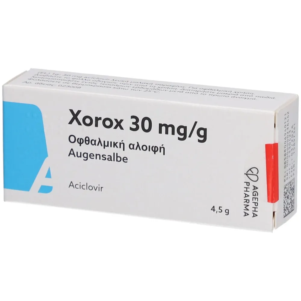 Xorox 30 mg/g pomata oftalmica unguento, oftalmico