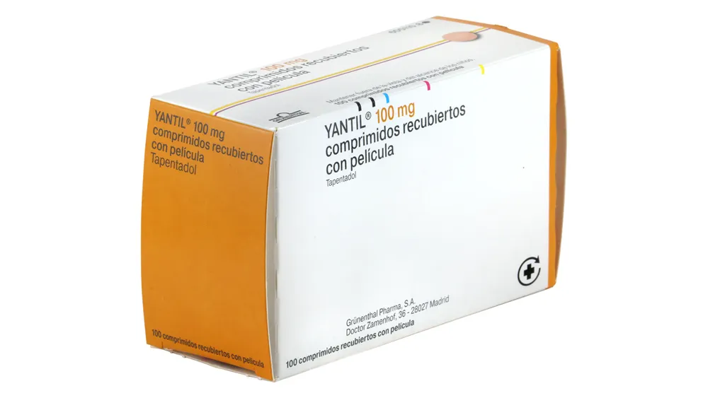Yantil 100 mg film-coated tablets tablets, film-coated
