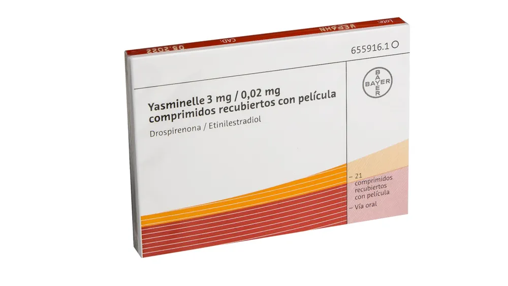 Yasminelle 3 mg / 0.02 mg film-coated tablets tablets, film-coated