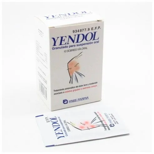Yendol granules for oral suspension suspension, oral for preparation from granules