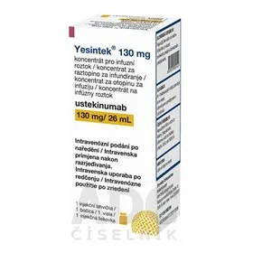 Yesintek 130 mg concentrato per soluzione per infusione soluzione per infusione, concentrato per preparazione di
