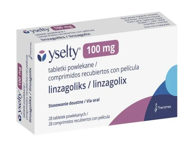 Yselty 100 mg compresse rivestite con film compresse, rivestite con film