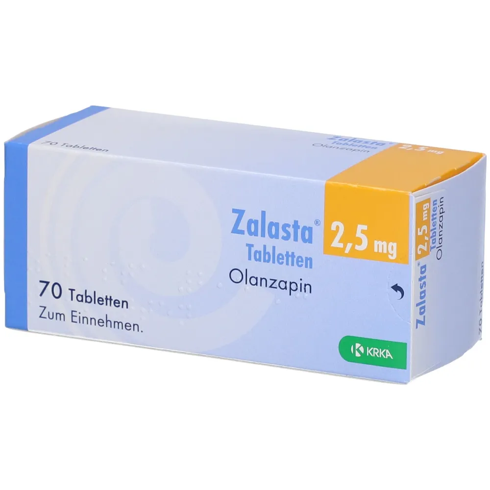 Zalasta 2.5 mg tablets EFG tablets