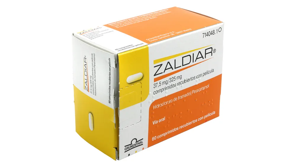 Zaldiar 37,5 mg/325 mg compresse rivestite con film compresse, rivestite con film