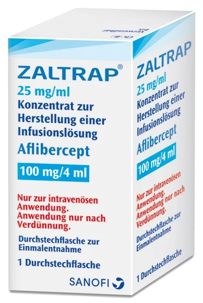 Zaltrap 25 mg/ml concentrato per soluzione per infusione soluzione per infusione, concentrato per preparazione di