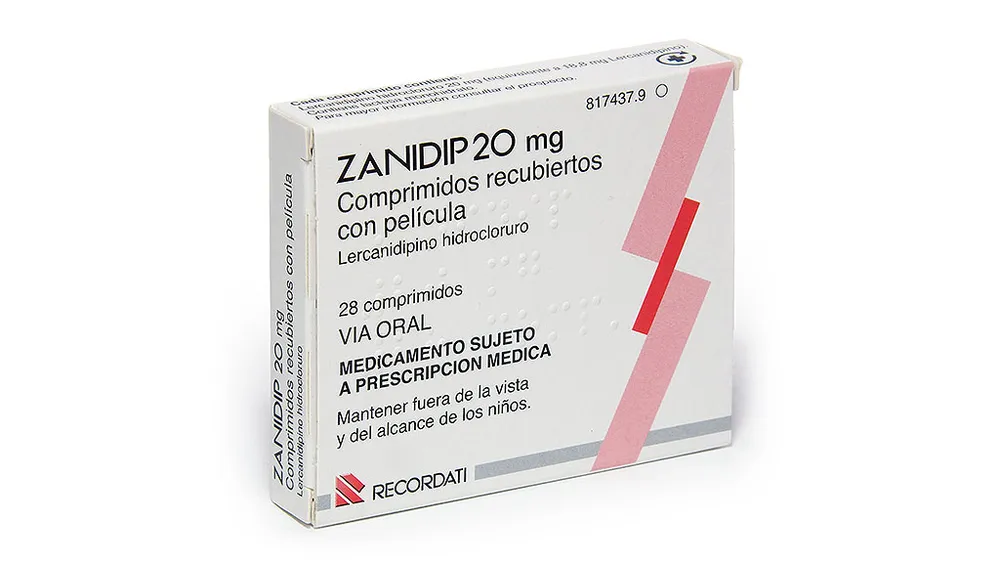 Zanidip 20 mg film-coated tablets tablets, film-coated