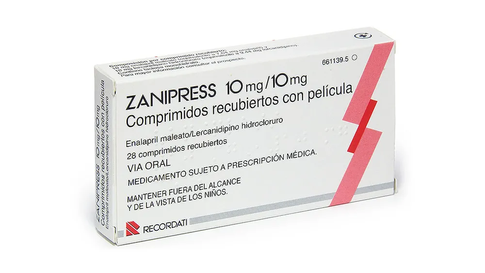 Zanipress 10 mg/10 mg compresse rivestite con film compresse, rivestite con film