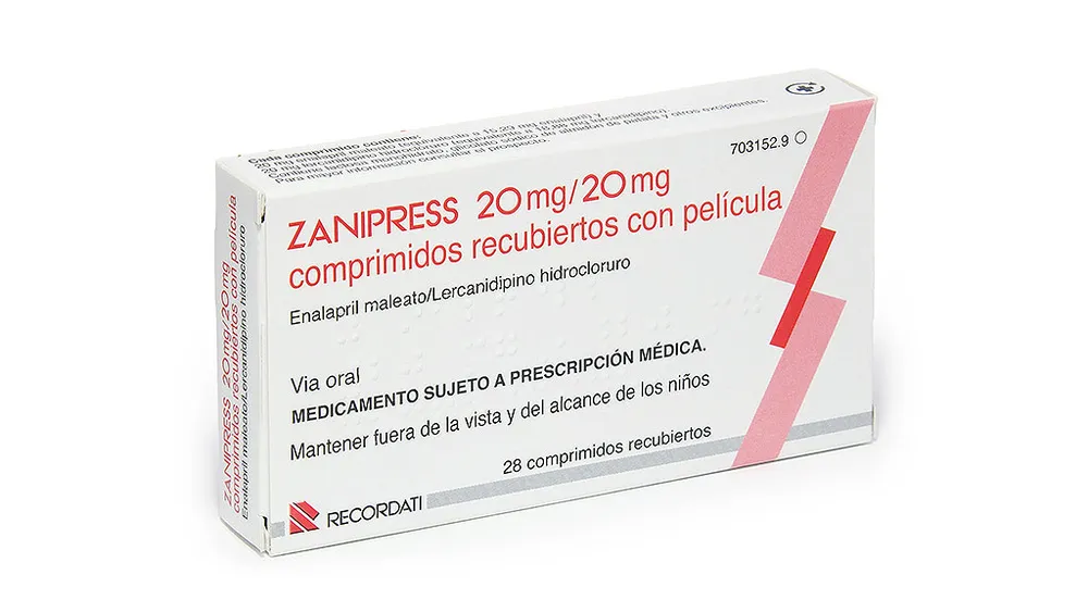Zanipress 20 mg/20 mg compresse rivestite con film compresse, rivestite con film
