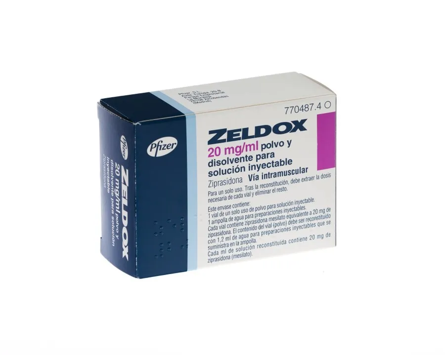 Zeldox 20 mg/ml powder for injection solution powder for solution for injection