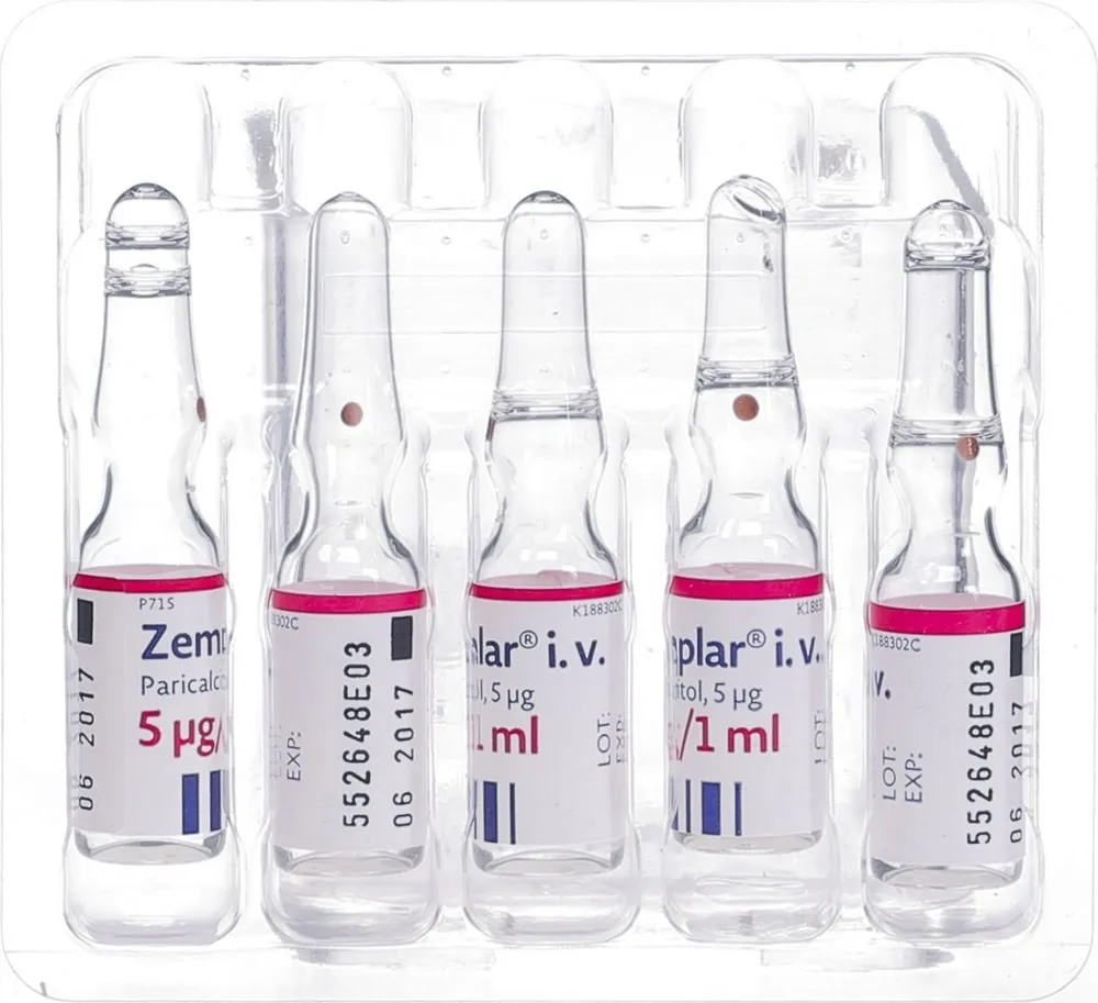 Zemplar 5 microgrammi/ml soluzione iniettabile soluzione per iniezione