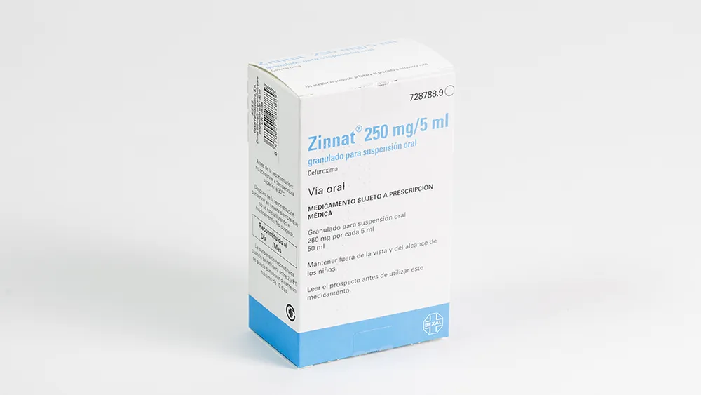 Zinnat 250 mg/5 ml granulato per sospensione orale polvere per preparazione di sospensione orale
