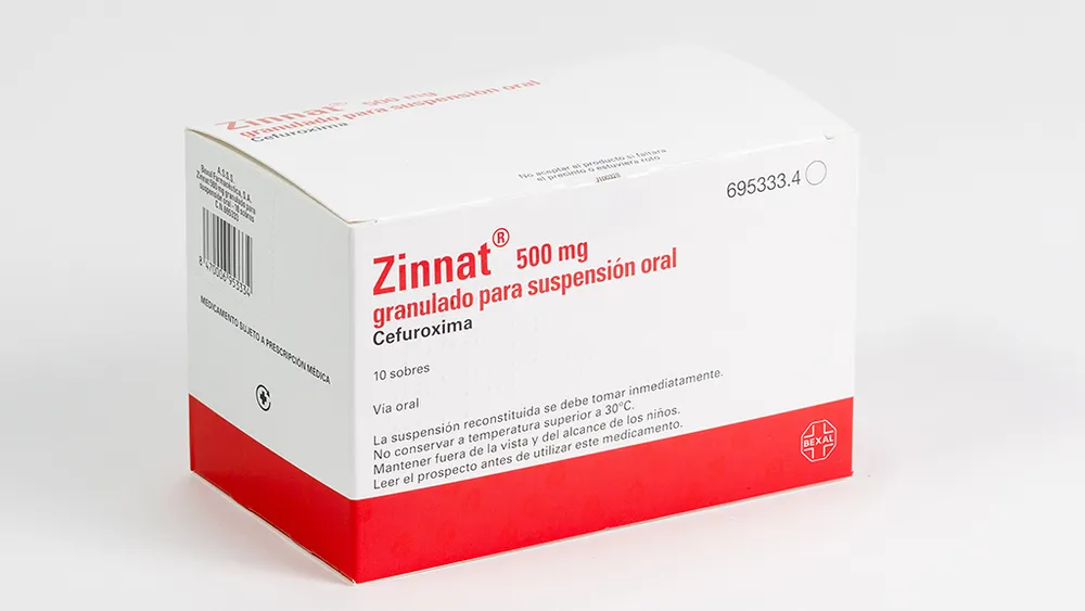 Zinnat 500 mg granulato per sospensione orale polvere per preparazione di sospensione orale