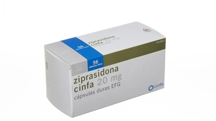 Ziprasidone Krka 20 mg capsule rigide EFG capsule, rigide