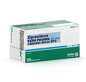 Ziprasidone Krka 40 mg hard capsules EFG capsules, hard