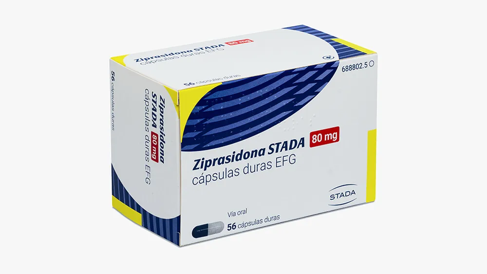 Ziprasidone Stada 80 mg hard capsules EFG capsules, hard