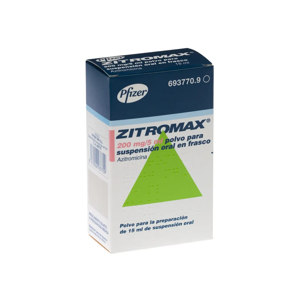 Zitromax 200 mg/5 ml powder for oral suspension in bottle powder for preparation of oral suspension