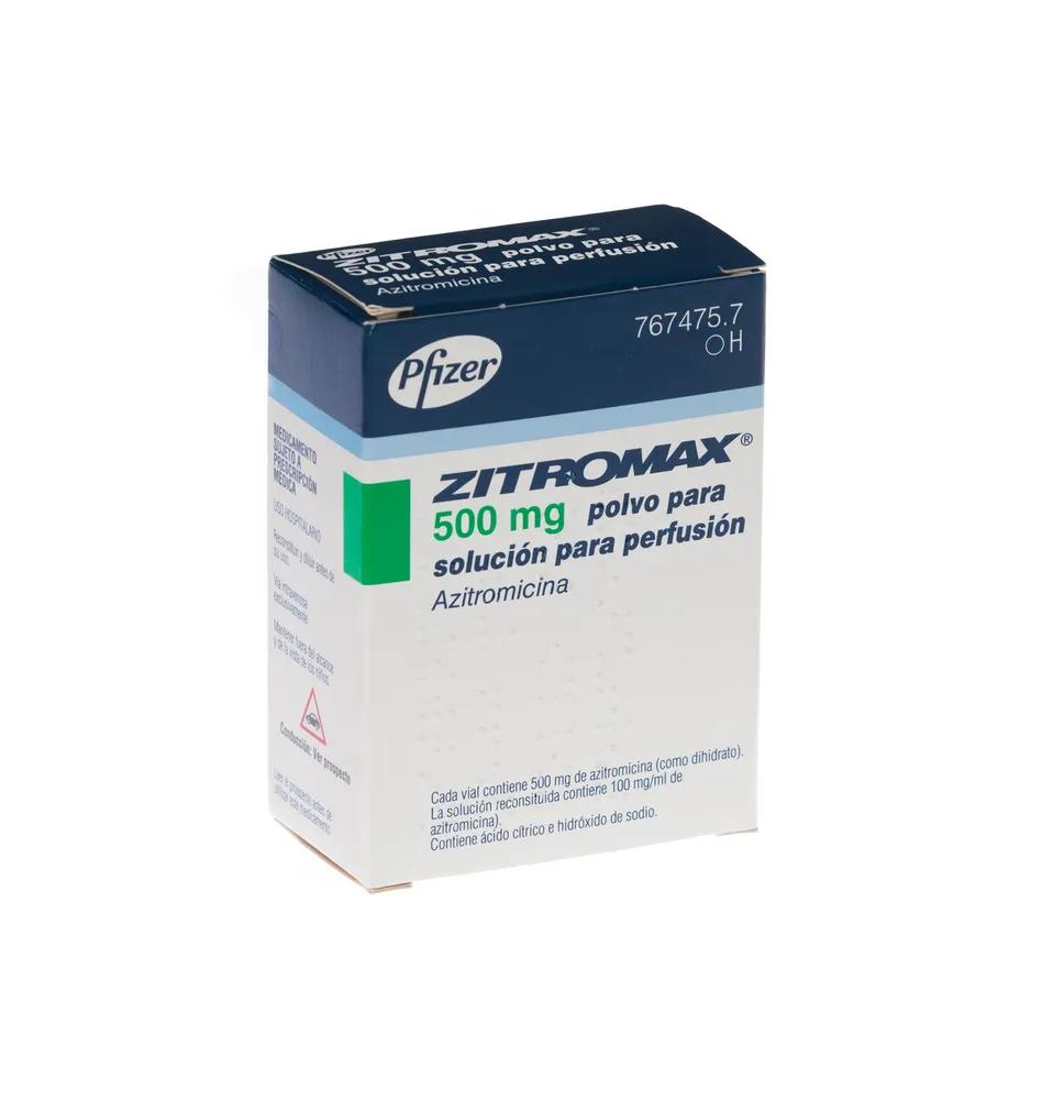 Zithromax 500 mg polvere per soluzione per infusione polvere per soluzione per infusione