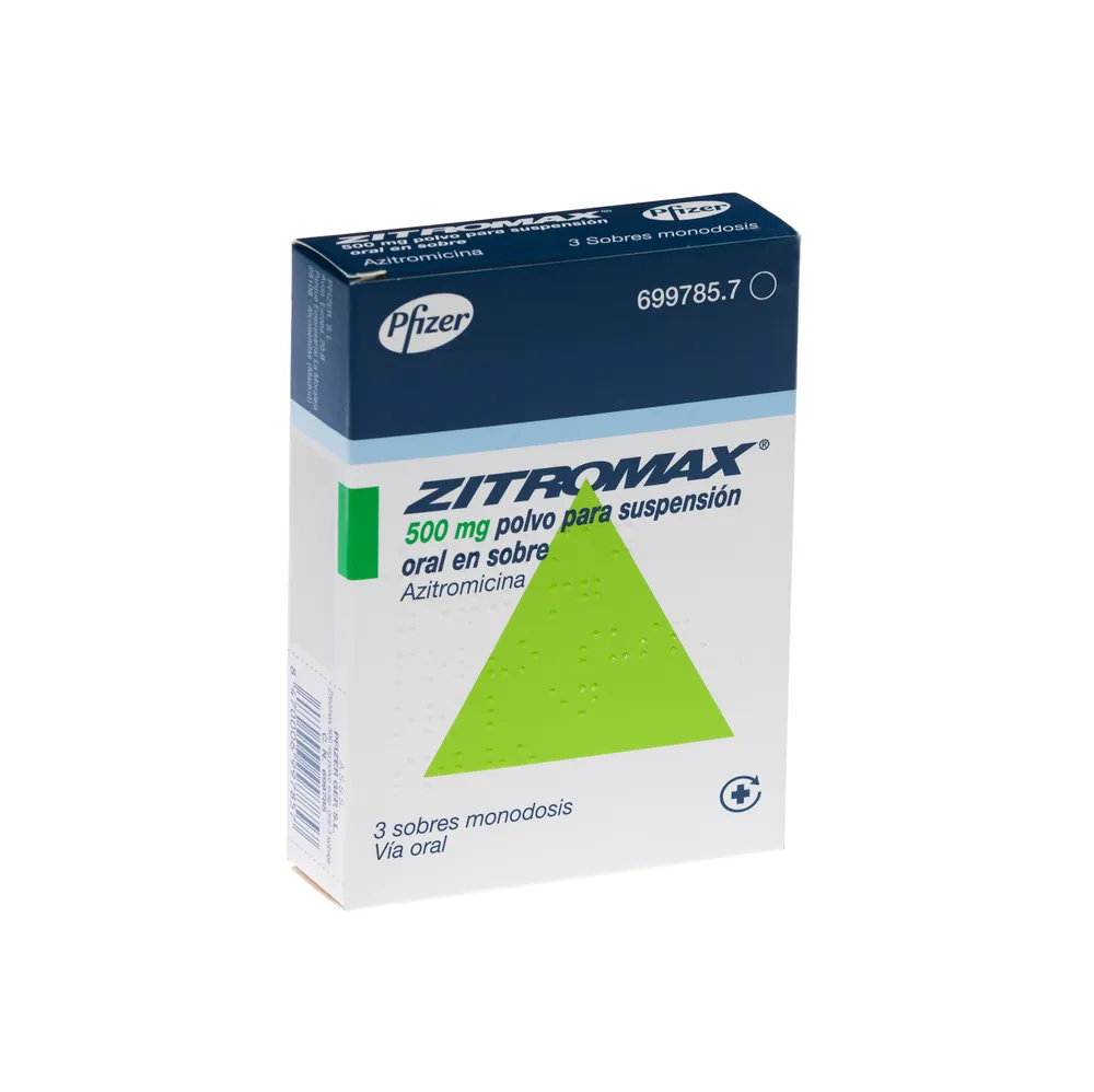 Zitromax 500 mg powder for oral suspension in sachet powder for preparation of oral suspension