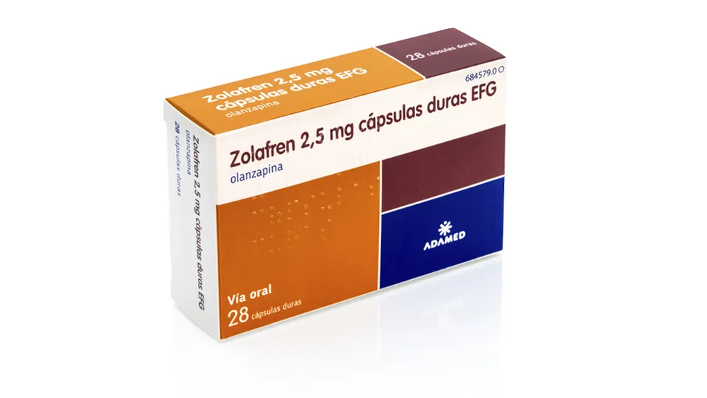 Zolafren 2,5 mg capsule rigide EFG capsule, rigide