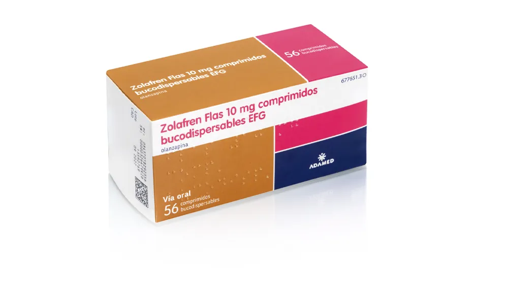 Zolafren Flas 10 mg orodispersible tablets EFG tablets, buccodispersable