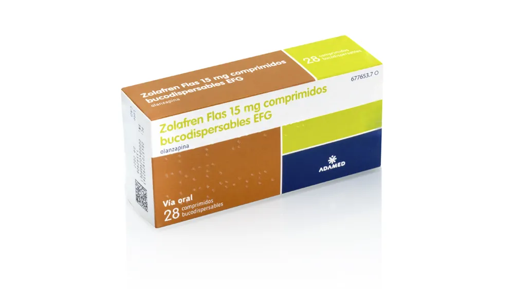 Zolafren Flas 15 mg compresse bucodispersabili EFG compresse, bucodispersabili