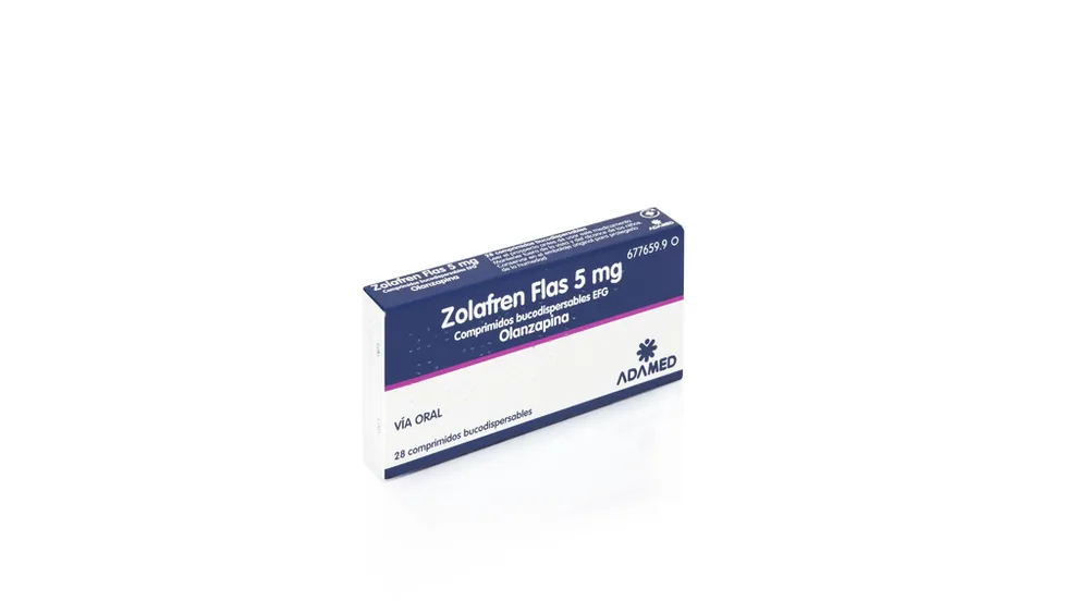 Zolafren Flas 5 mg orodispersible tablets EFG tablets, buccodispersable