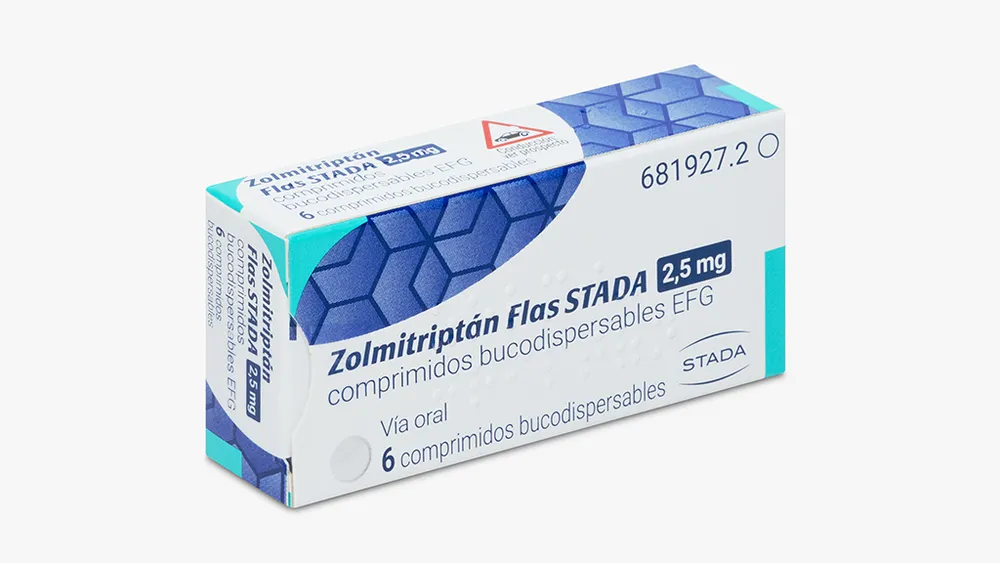 Zolmitriptano Flas Stada 2,5 mg compresse bucodispersibili EFG compresse, bucodispersabili