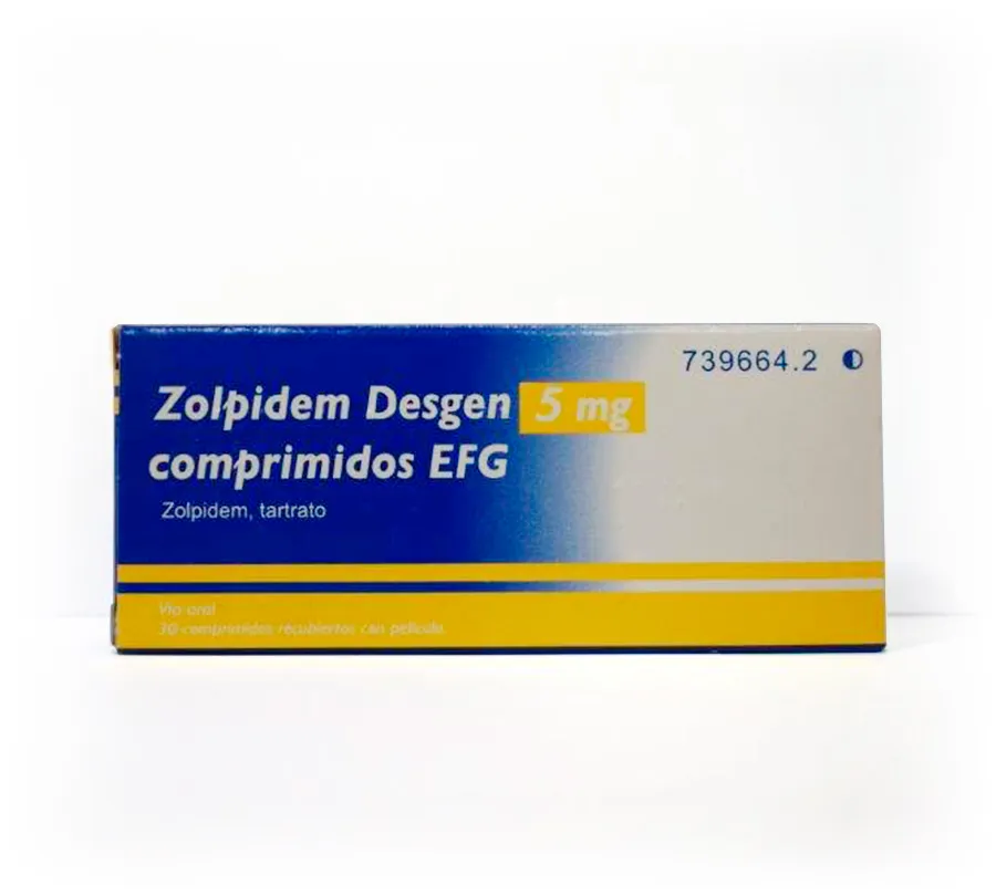 Zolpidem Desgen 5 mg film-coated tablets EFG tablets, film-coated