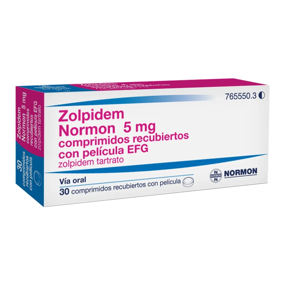 Zolpidem Normon 5 mg compresse rivestite con film EFG compresse, rivestite con film