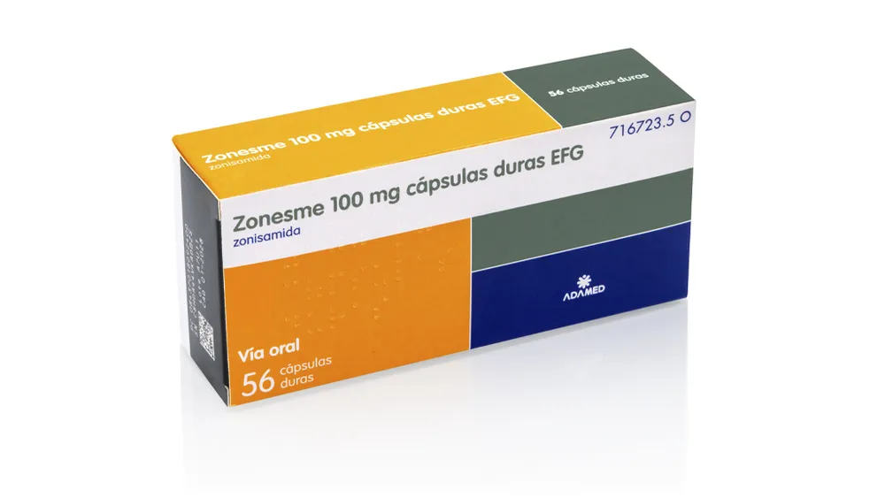 Zonesme 100 mg capsule rigide EFG capsule, rigide