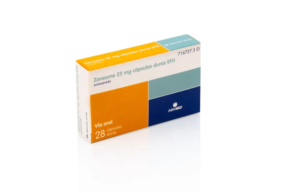 Zonesme 25 mg capsule rigide EFG capsule, rigide
