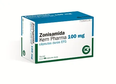 Zonisamide Kern Pharma 100 mg capsule rigide EFG capsule, rigide