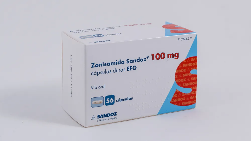 Zonisamide Sandoz 100 mg capsule rigide EFG capsule, rigide