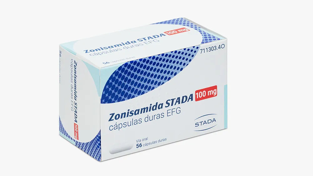 Zonisamide Stada 100 mg hard capsules EFG capsules, hard