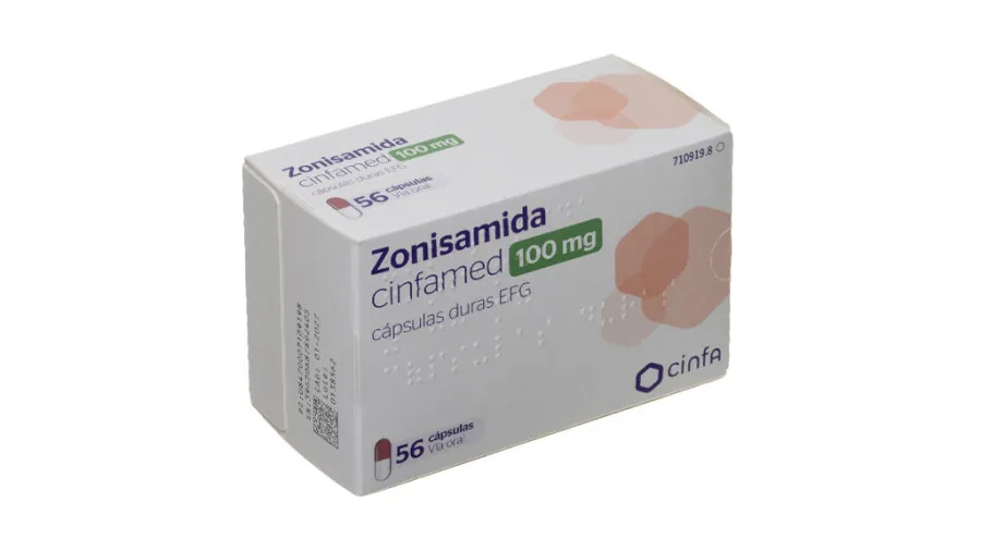 Zonisamide Viatris 100 mg capsule rigide EFG capsule, rigide