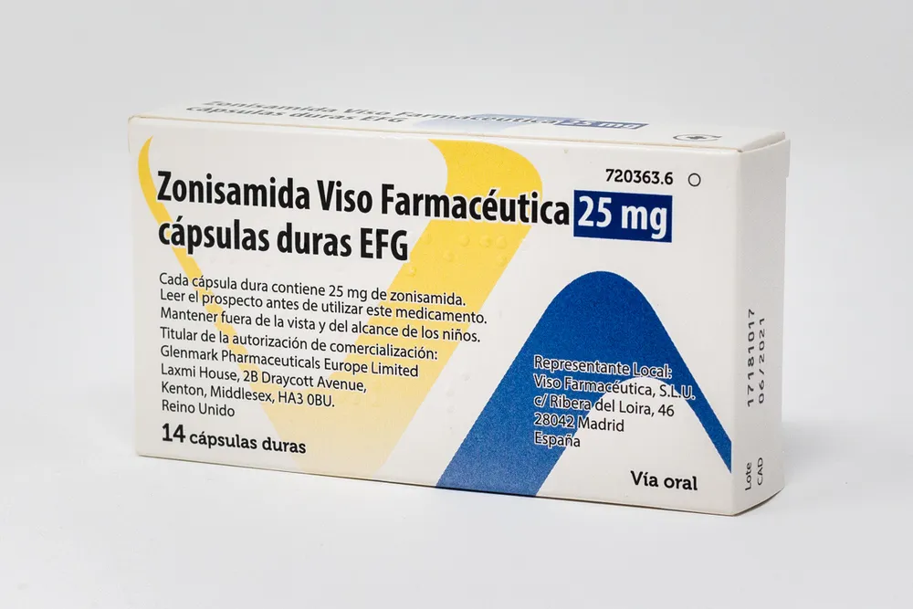 Zonisamide Viso Farmaceutica 25 mg capsule rigide EFG capsule, rigide