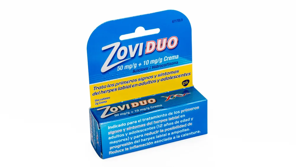 Zoviduo 50 mg/g + 10 mg/g cream cream