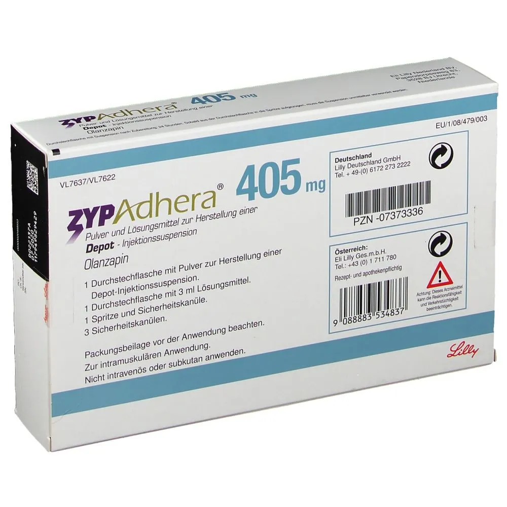 Zypadhera 405 mg polvere e solvente per sospensione iniettabile a rilascio prolungato polvere e solvente per sospensione iniettabile a rilascio prolungato