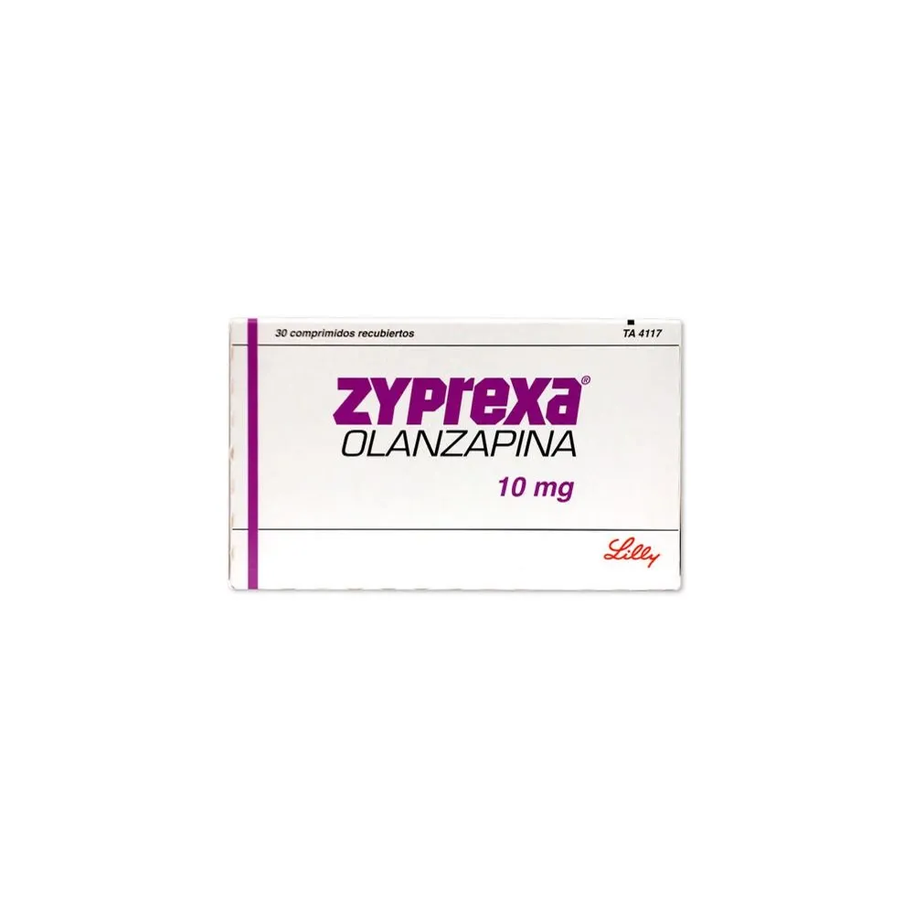 ZYPREXA 10 mg COMPRIMIDOS RECUBIERTOS COMPRIMIDO