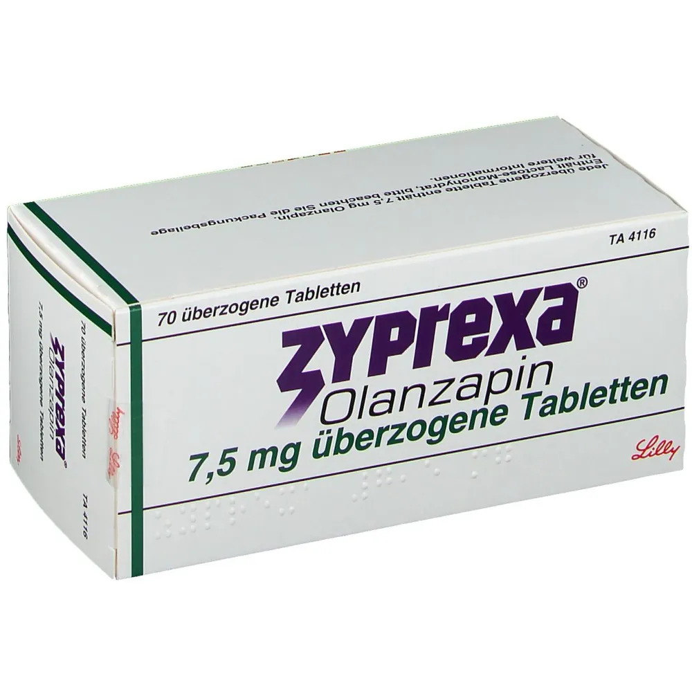 Zyprexa 7.5 mg film-coated tablets tablets