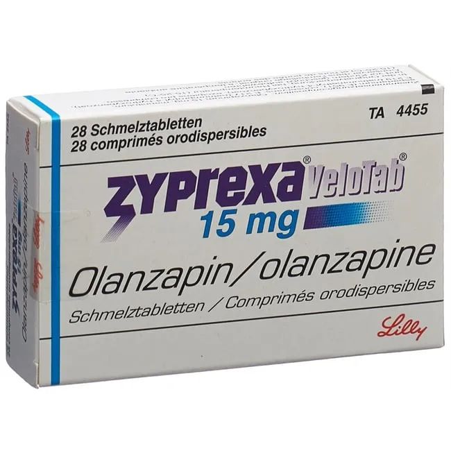 Zyprexa Velotab 15 mg compresse bucodispersibili compresse, bucodispersabili