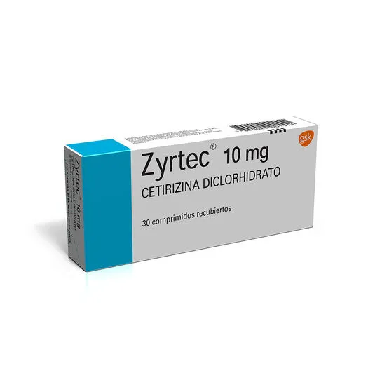 Zyrtec 10 mg compresse rivestite con film compresse, rivestite con film