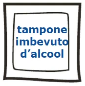 Blue text on white background at