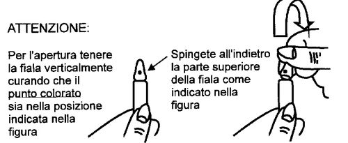 Diagrama que muestra cómo abrir un frasco manteniéndolo en posición vertical y presionando hacia