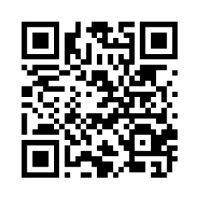 Квадратний QR-код, складений із дрібних чорних модулів на білому тлі для