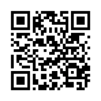 Квадратный QR-код, состоящий из узора маленьких черных квадратов на белом фоне с тремя большими квадратами для позиционирования по углам