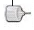 Dispositivo médico blanco con un tubo negro superior y un conector lateral sobre fondo blanco